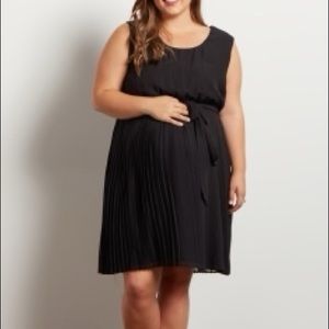 Pinkblush maternity little black dress